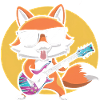 Panda Playing Guitar Gift