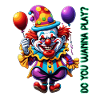 Clown / Circus / Carnival / Carnival / Playful