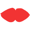 Lips Lip Symbol Red