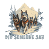 Sledding Sled dogs