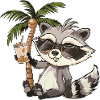 raccoon beer funny booze