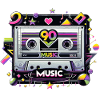 Electric 90s Cassette Vibes