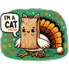 Turkey Disguise, Cat Surprise