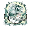 Fisherman Angler Majestic Carp