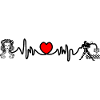 Heart rate cardio Virgo Aquarius