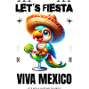 Let's Fiesta Viva Mexico Parrot