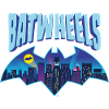 Batwheels Batman-Symbool Met De Skyline Van Gotham