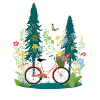 Cycling in nature