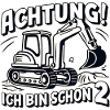 Ich bin schon 2 - Bagger