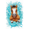 Small Floating Horse