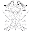 Roberts Unbreakable Pirate Flag