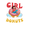 Donut Girl Loves Donuts