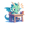 Dragon School Desk Dragon Kids