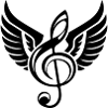Clef Wings Symbol