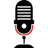 Microphone Podcast Logo