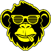 Monkey Head Sunglasses Party