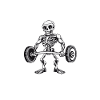 Strong to the bones - Funny Gym Design