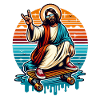 Jesus Skateboard