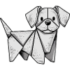 Origami Dog