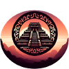 Mayatempel Pyramide Aztekisch Tribal Reise