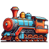 Nostalgic steam locomotive