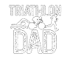 Papa triathlon pour les triathlètes