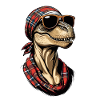 Funny Dinosaur Mother Iconic Style