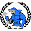 shark shark bodybuilding dumbbell