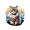 Chat Sibérien Sibirische Katze