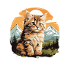 Chat Sibérien Sibirische Katze