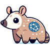 Opossum tacheté stellaire : butineur cosmique
