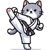 Karate Kitty: The Feline Fighter