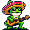 Sombrero Serenade : La fiesta musicale d’une grenouille