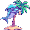 Dolphin Summer Beach Vacation