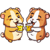 Hamster Beer Party Drink