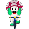Mushroom Bicycle