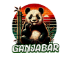 Bekiffter Pandabär