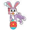 Bunny Easter Diving
