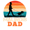 Père malinois belge Berger belge