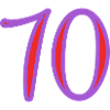 70. 70 ANNI. 70° ANNIVERSARIO. 70° ANNIVERSARIO.