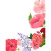 Summer Blossoms Motif Flower Power