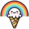 Rainbow Scoop: The Sweetest Arc