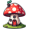 Enchanted Shroom Home: The Fungal Abode
