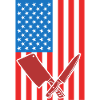 Butcher USA Flag