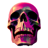 Skull in pink