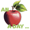 Healthy apple a day