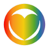 LGBT Heart CSD Shirt white