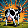 Cow from behind