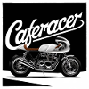Caferacer black and white