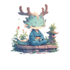 Dragon Zen Japonais Kawaii Dragon